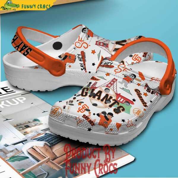 Say Hey San Francisco Giants Crocs Style