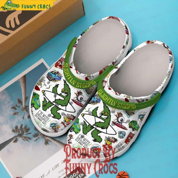 Slightly Stoopid Green Monster Crocs Style