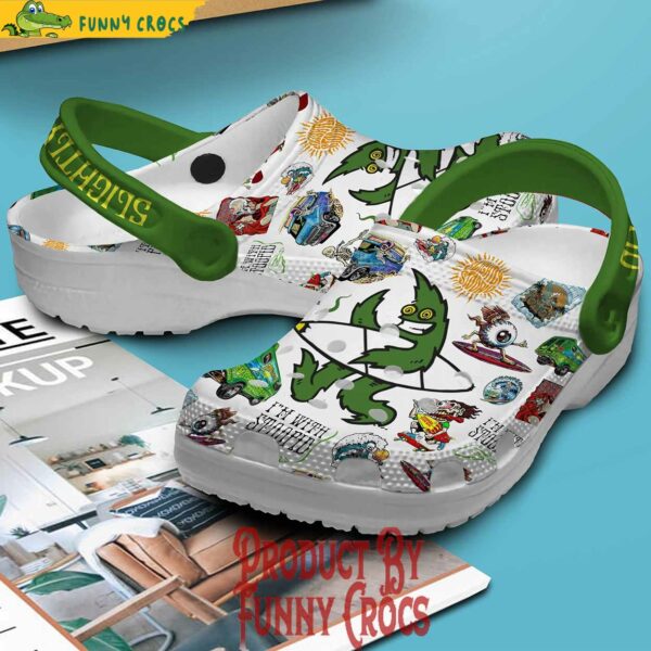 Slightly Stoopid Green Monster Crocs Style