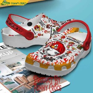 Sonic Knuckles Crocs Style 2