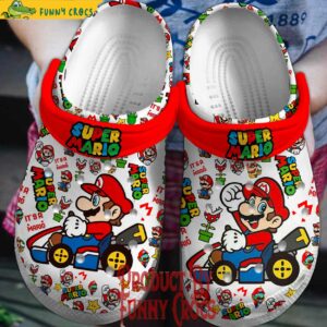 Super Mario F1 Race Crocs Style
