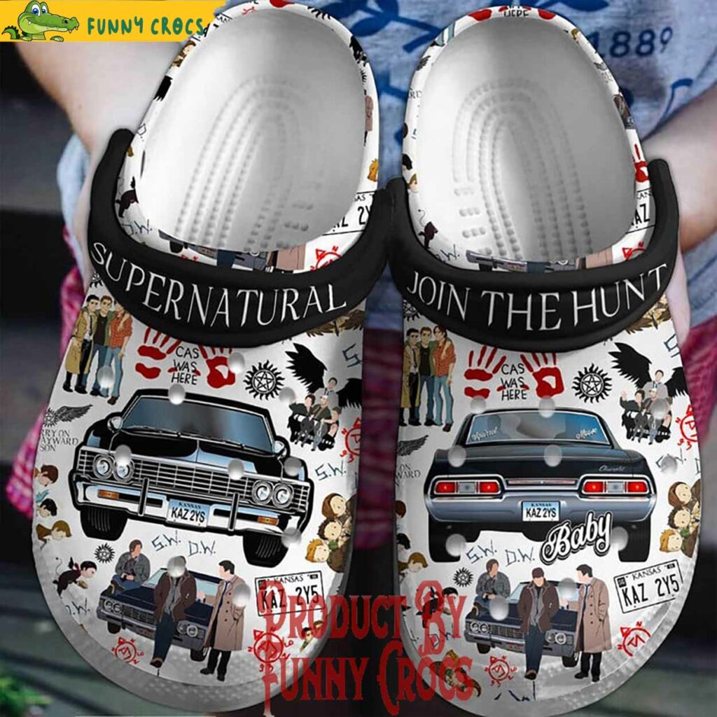 Supernatural Join The Hunt Crocs Style