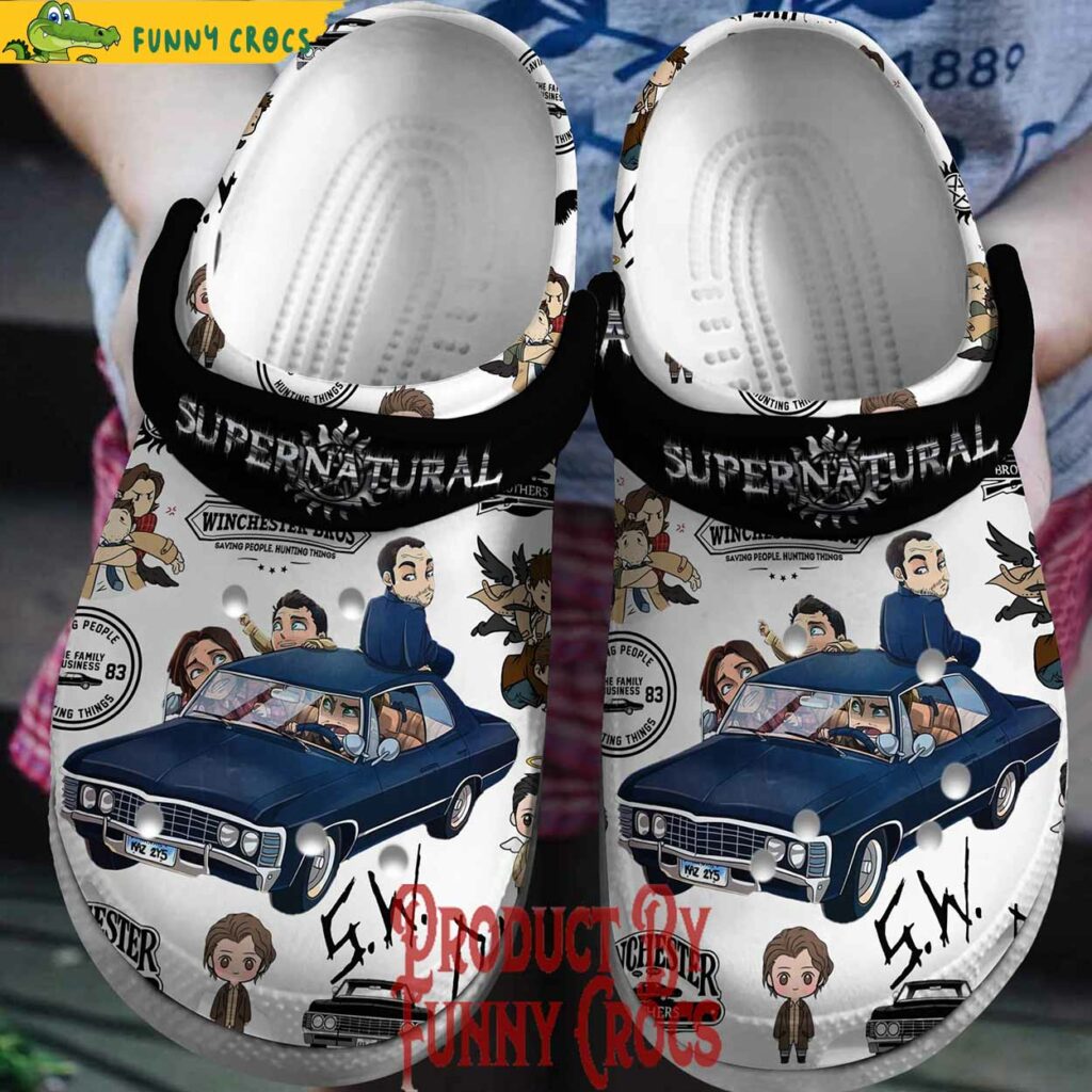 Supernatural Winchester Bros Crocs Style