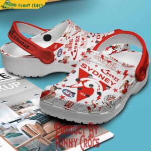 Sydney Swans AFL 2024 Crocs Style 4