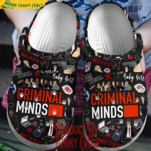 Tv Series Criminal Minds Black Crocs 3