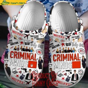 Tv Series Criminal Minds Crocs Shoes 1