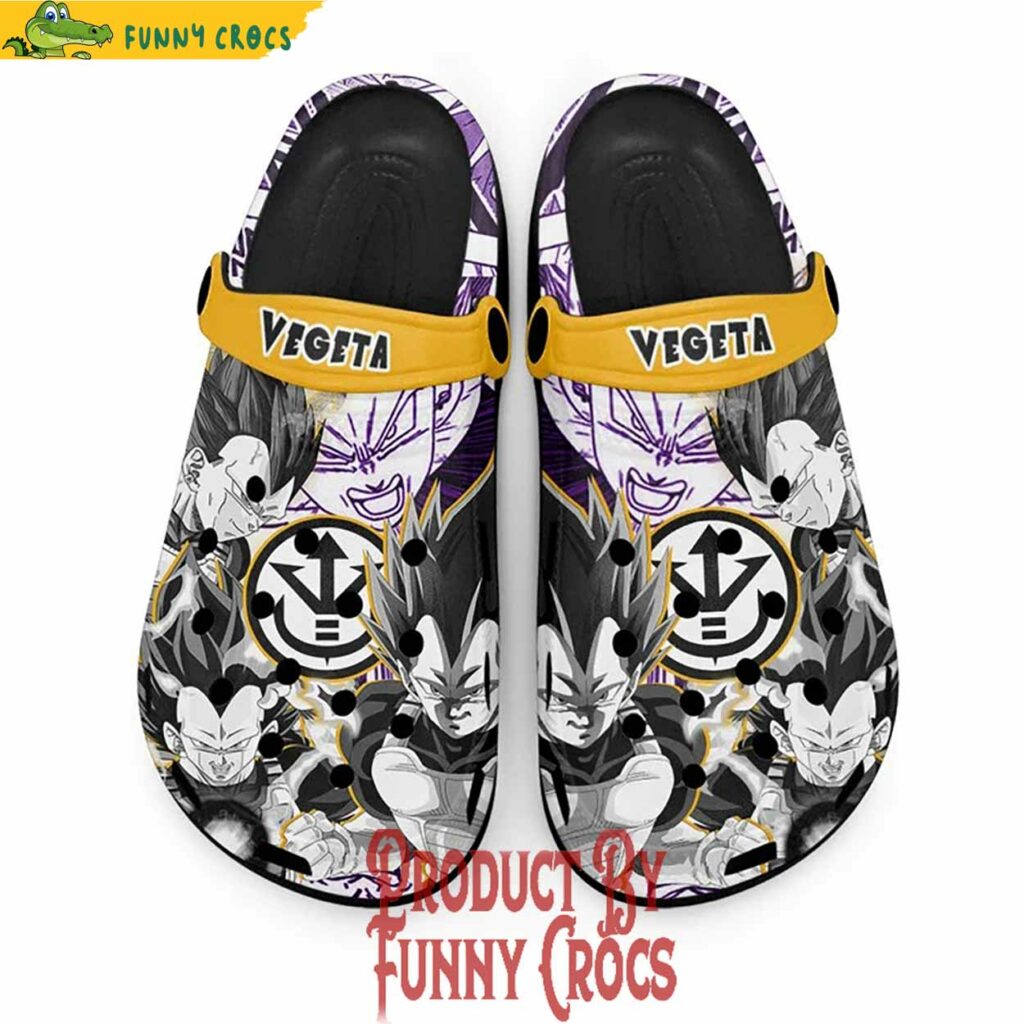 Vegeta Ultra Ego Crocs Shoes