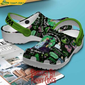 Wicked Defying Gravity Crocs Shoes