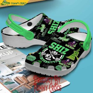 Wicked Shiz University Crocs Style