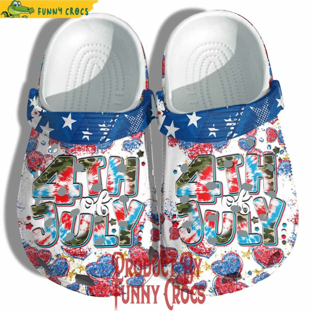 4th Of July Crocs Style
