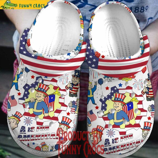 4th Of July Fallout Crocs Style