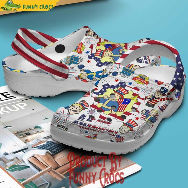 4th Of July Fallout Crocs Style