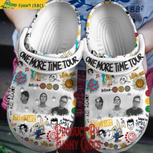 Blink-182 One More Time Tour Crocs Style