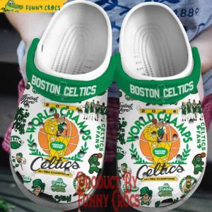 Boston Celtics World Championships 2024 Crocs Style