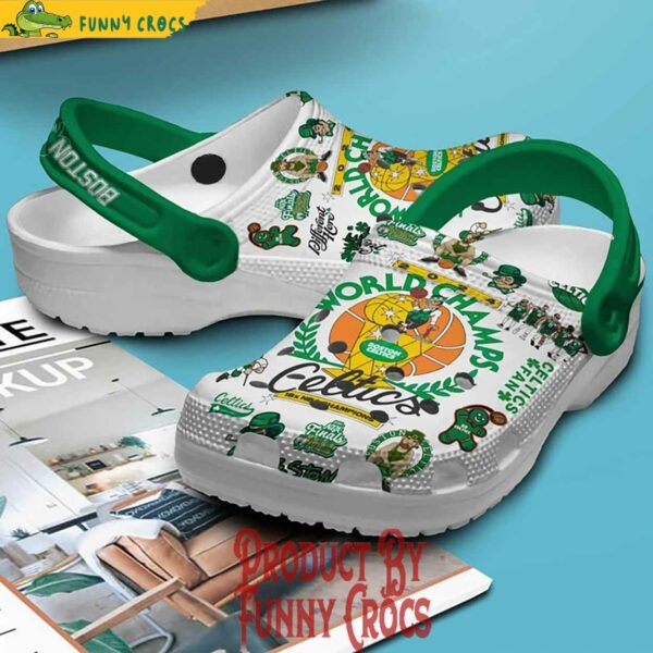 Boston Celtics World Championships 2024 Crocs Style