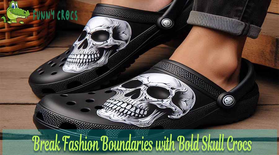 Break Fashion Boundaries with Bold Skull Crocs