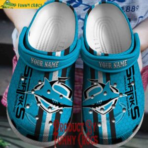 Cronulla-Sharks NRL Personalized Crocs Shoes