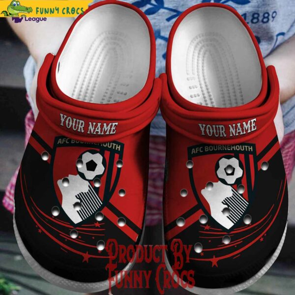 Custom Bournemouth Logo EPL Crocs Style