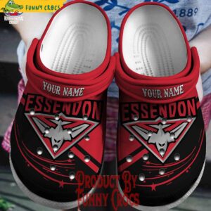 Custom AFL Essendon Crocs Shoes