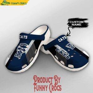 Custom AFL Geelong Cats Crocs Style 2