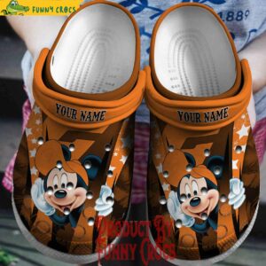Custom AFL Gold Coast Suns Mickey Mouse Crocs Style