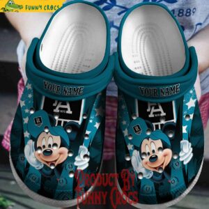 Custom AFL Port Adelaide Mickey Mouse Crocs Style