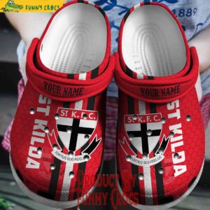 Custom AFL St Kilda Crocs Slippers