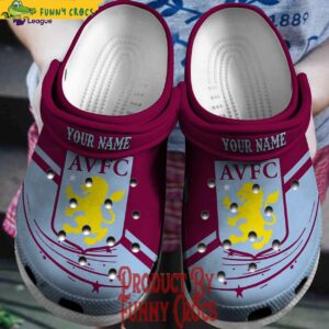 Custom Aston Villa News EPL Crocs Style