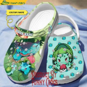 Custom Bulbasaur Crocs Style Gifts 3