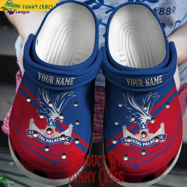 Custom Crystal Palace EPL Crocs Style