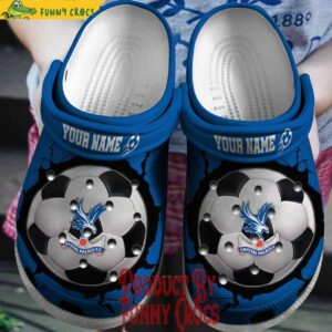 Custom Crystal Palace EPL Soccer Crocs Shoes
