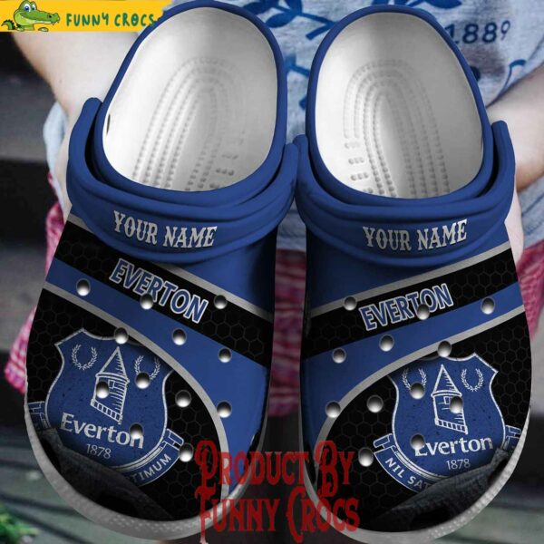 Custom Everton EPL Crocs Slippers