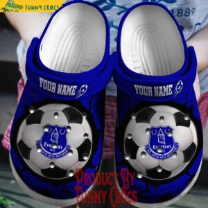 Custom Everton EPL Soccer Crocs Style