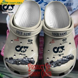 Custom F1 AlphaTauri Crocs Shoes