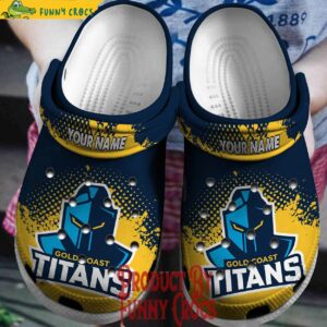 Custom Gold Coast Titans Crocs Style Gifts