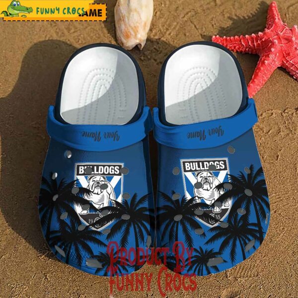 Custom NRL Canterbury Bankstown Bulldogs Crocs For Fans