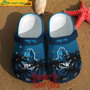 Custom NRL Gold Coast Titans Crocs Shoes