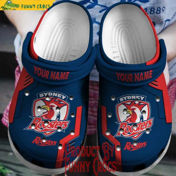 Custom NRL Sydney Roosters Crocs Style Gifts