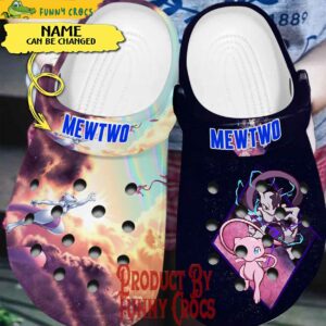 Custom Name MewTwo Crocs Style Gifts 1