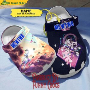 Custom Name MewTwo Crocs Style Gifts 3