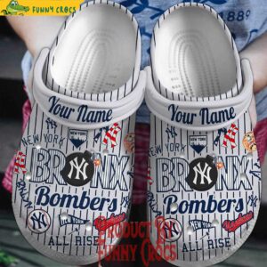 Custom New York Yankees Bronx Bombers Crocs Style