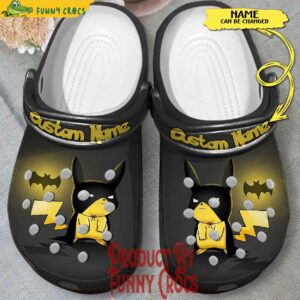 Custom Pikachu Batman Crocs Style 1