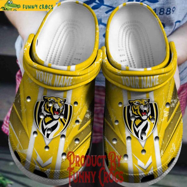 Custom Richmond Tigers AFL New Crocs Style