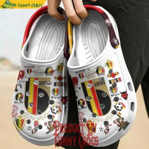 Custom Soccer Belgium Crocs Style Gifts 4