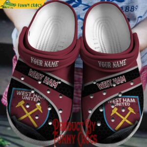 Custom West Ham United Crocs Style