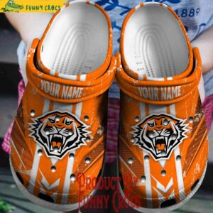 Custom Wests Tigers NRL Crocs Shoes Gifts