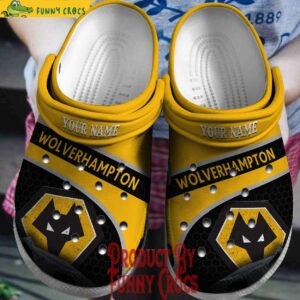 Custom Wolverhampton Wanderers Crocs Slippers