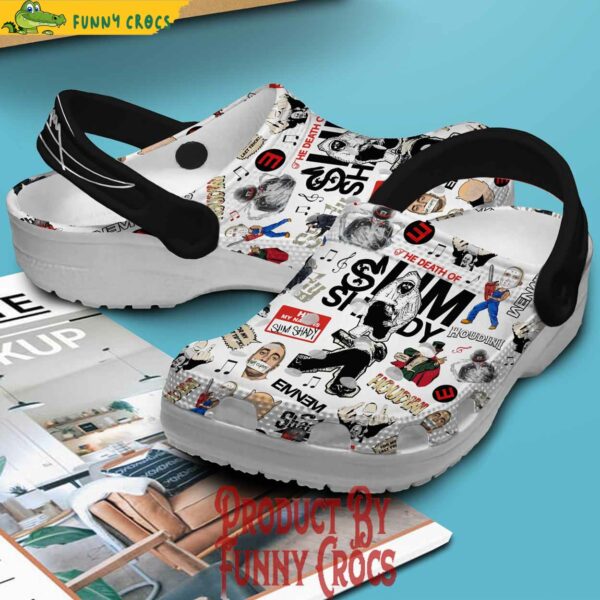 Eminem Hi My Name Is Slim Shady Crocs Style