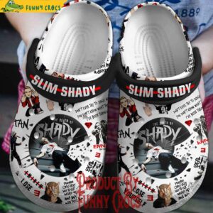 Eminem The Death Of Slim Shady Crocs Slippers 1