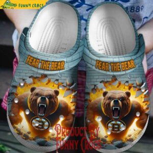 Fear The Bear Boston Bruins Crocs Style 1